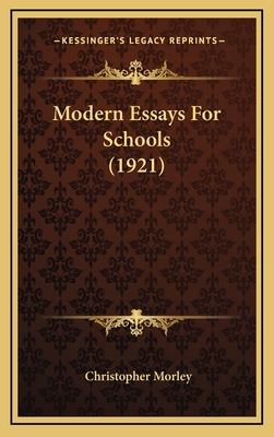 Modern Essays for Schools (1921) 116501047X Book Cover