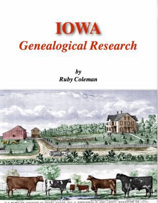 Spiral-bound Iowa Genealogical Research Book