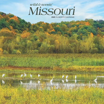 Missouri Wild & Scenic 2025 12 X 24 Inch Monthl... 1975475305 Book Cover