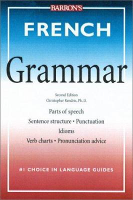 French Grammar (Barron's Grammar Series) (Engli... 0764113518 Book Cover