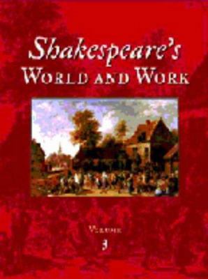 Shakespeare's World and Work: Scribner Writers ... 0684806290 Book Cover