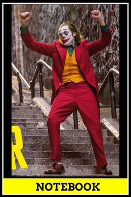 Joker notebook - best gift for Joker lovers: 6x9 inch, 120 pages, blank line, notepad, journal, Joker notebook, Joker office supplies