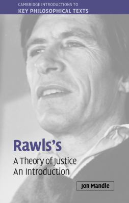 Rawls's 'A Theory of Justice' 0521853923 Book Cover