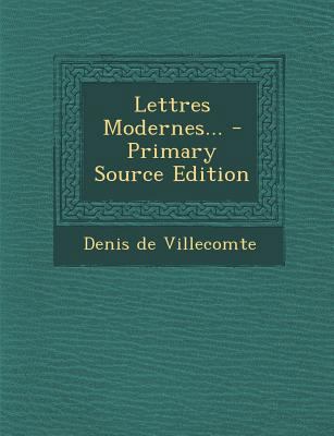 Lettres Modernes... [French] 129412143X Book Cover