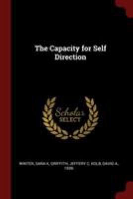 The Capacity for Self Direction 1376332620 Book Cover