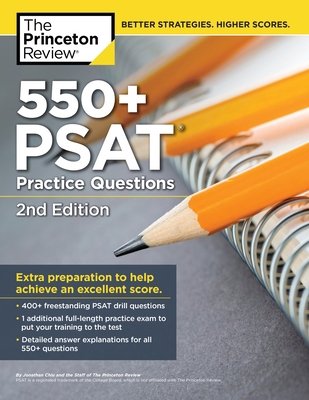 550+ PSAT Practice Questions, 2nd Edition: Extr... 0451487486 Book Cover