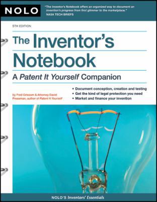 Inventor's Notebook: A Patent It Yourself Compa... 1413306446 Book Cover
