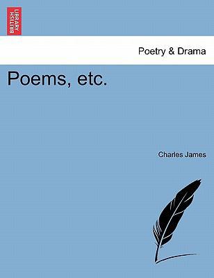 Poems, Etc. 1241125856 Book Cover