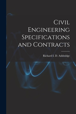 Civil Engineering Specifications and Contracts 1015860796 Book Cover