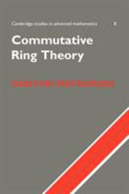 Commutative Ring Theory 0521367646 Book Cover