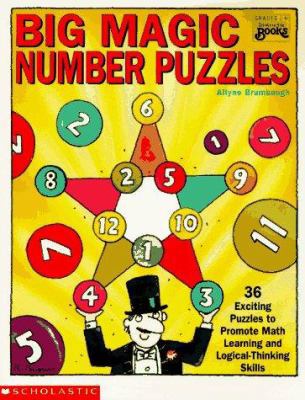 Big Magic Number Puzzles 0590492756 Book Cover