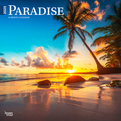 Paradise 2025 12 X 24 Inch Monthly Square Wall ... 1975475518 Book Cover