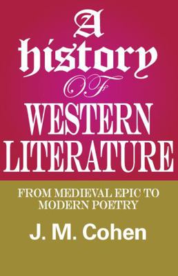 A History of Western Literature: From Medieval ... 0202361853 Book Cover