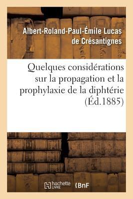 Quelques Considérations Sur La Propagation Et L... [French] 2019236052 Book Cover