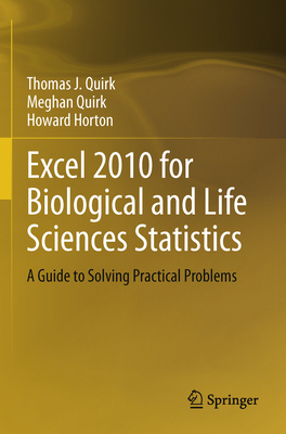 Excel 2010 for Biological and Life Sciences Sta... 1461457785 Book Cover