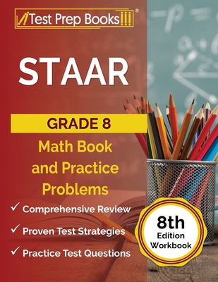 STAAR Grade 8 Math Book and Practice Problems [... 1637751494 Book Cover