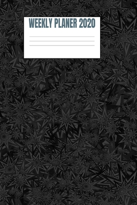 Weekly Planer 2020: Black Background - 6x9 - 53... 1688435352 Book Cover