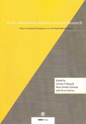 At the Intersection Between Art and Research: P... 8787564181 Book Cover