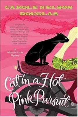 Cat in a Hot Pink Pursuit 0765313995 Book Cover