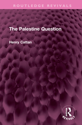 The Palestine Question 1032351934 Book Cover