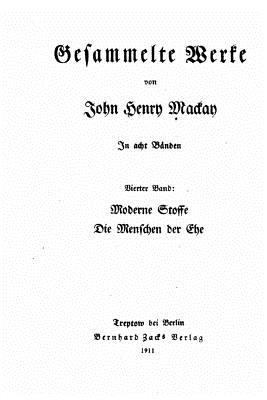 Gesammelte Werke [German] 1532932065 Book Cover