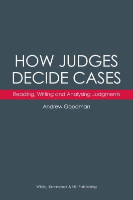 How Judges Decide Cases: Reading Writing [Portuguese] 0854902457 Book Cover