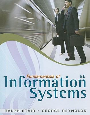 Fundamentals of Information Systems 0840062192 Book Cover