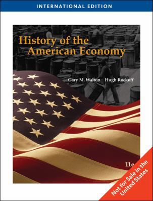 History of the American Economy 1439037523 Book Cover