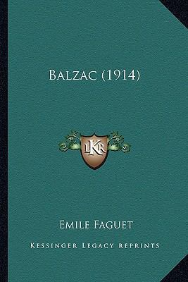Balzac (1914) 1164175211 Book Cover