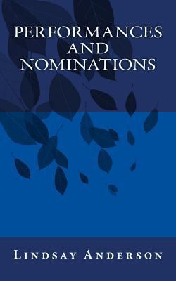 Performances and Nominations 1974397858 Book Cover