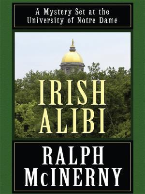 Irish Alibi [Large Print] 1410403459 Book Cover