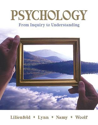 Psychology: From Inquiry to Understanding 0205608906 Book Cover