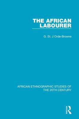 The African Labourer 1138597279 Book Cover