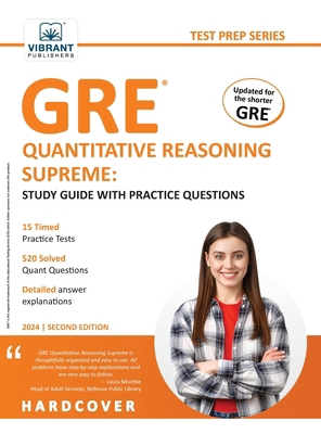 GRE Quantitative Reasoning Supreme: Study Guide... 1636512097 Book Cover