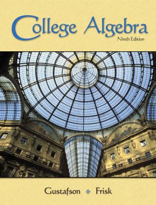 College Algebra 0495110760 Book Cover