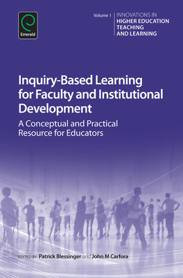 Inquiry-Based Learning for Faculty and Institut... 178441235X Book Cover