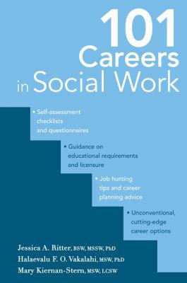 101 Careers in Social Work 0826154050 Book Cover