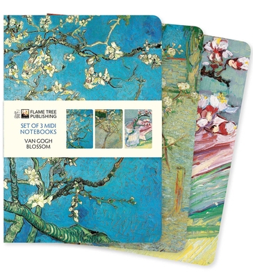 Vincent Van Gogh: Blossom Set of 3 MIDI Notebooks 1804172170 Book Cover