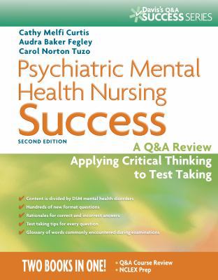 Psychiatric Mental Health Nursing Success: A Q&... 0803629818 Book Cover