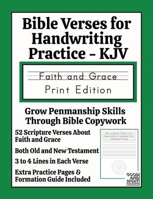 Bible Verses for Handwriting Practice - KJV: Fa... 1968358013 Book Cover