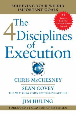 4 Diciplines of Execution 150110554X Book Cover