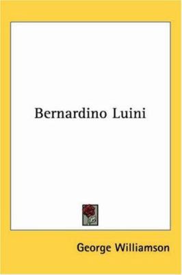 Bernardino Luini 1417970456 Book Cover