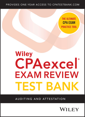 Wiley Cpaexcel Exam Review 2020 Test Bank: Audi... 1119629640 Book Cover