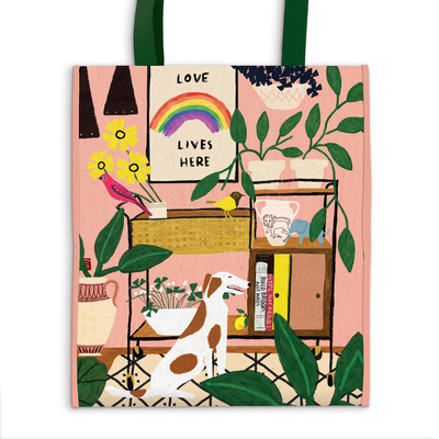 Love Lives Here Reusable Tote 0735372896 Book Cover