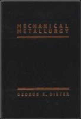 Mechanical Metallurgy 0070168938 Book Cover