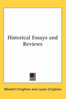 Historical Essays and Reviews 1417947225 Book Cover