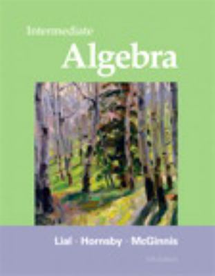 Intermediate Algebra B00A2M5IFS Book Cover