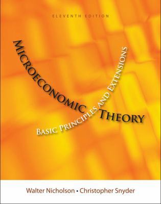 Microeconomic Theory: Basic Principles and Exte... B0074IJ8OK Book Cover