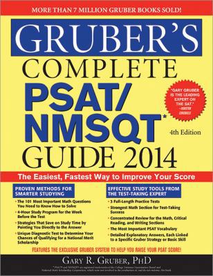 Gruber's Complete PSAT/NMSQT Guide 2014 1402279760 Book Cover