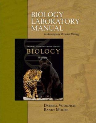 Biology Laboratory Manual: To Accompany Brooker... 0073323985 Book Cover